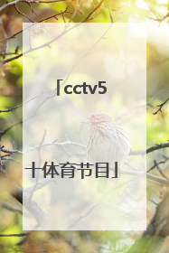 「cctv5十体育节目」cctv5体育赛事直播